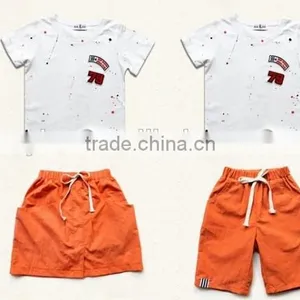 Wholesale Best Selling Orange Dress Boy Girl Mum Orange Dress thumbnail-4