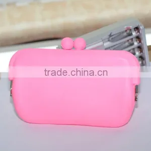Promotion Gift Custom Logo Colorful Silicone Coin Purse Silicone Rubber Change Purse thumbnail-1