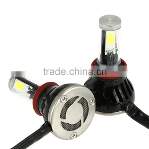 One Pair of 40W 4000LM H8/H9/H11/H16 LED Light Headlight Fog Light 12V 24V Car Upgrade Conversion Bulb Beam Kit 6000K White thumbnail-1