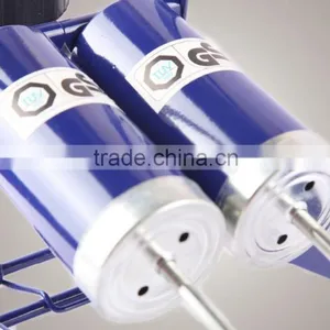 2016 Brand New Double Cylinder Foot Pump Barrel Inflator for Car Bicycle Bike Motorcycle Tyre High Quality thumbnail-2