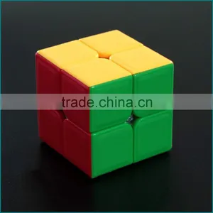 Dian Sheng 2 Order 2*2 Stickerless Colorful Magic Cube in China Magical Cube thumbnail-4