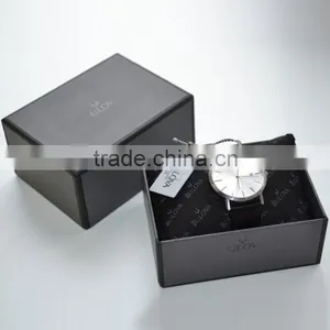 2016 Black Paper Watch Box With Pillow Wholesale thumbnail-5