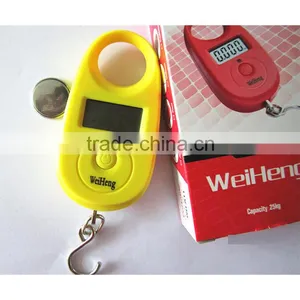 Digital Electronic Portable Backlight Hook Luggage Hanging Mini Pocket LCD Travel Postal Pear-shaped Scale thumbnail-6