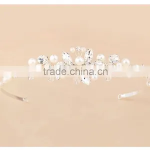 2016 New Arrive Shining Plating High Quality Best Selling HeadBands For Teen Girls thumbnail-1