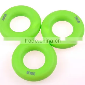 High Quality New Design Grip Strength Recovery Colorful Eco-friendly Silicone Massage Gripping Ring thumbnail-4