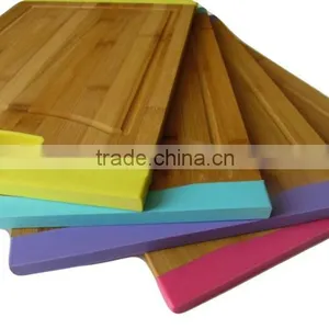 2015 HOT Houseware Excellent Cheese Bamboo Wooden Chopping Board Set thumbnail-1