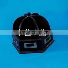 Hot Selling FSC Rectangle Magnetic Fancy Kids Wooden Pen Holder for Wholesale thumbnail-2