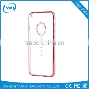 Elegant Design Real Diomand Element Bling Bling Electropalting Hard PC Cover Case for IPhone 6/6s Plus/7 thumbnail-5
