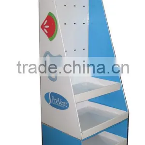Paper Hook Display Shelf, Corrugated Paper Hook Display Shelf, Hook Display Shelf thumbnail-1