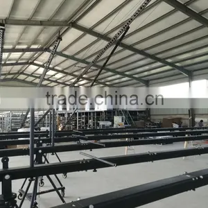 Professional 12m 2-axis Motorized Dutch Head Crane Video Camera Jimmy Jib Crane thumbnail-2
