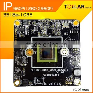 Professional IP 960p Camera Pcb Board 1.3mp 1035 HD Camera Chipset thumbnail-1