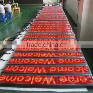Sinoela Full Color Indoor Lights Led Message Board, Semi Outdoor LED Message Panel Multi Lines, Advertising Led Signs Display thumbnail-2