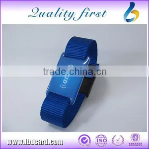 LBDW10 RFID Custom Wristbands, NFC Wristbands, Woven Wristbands China thumbnail-1