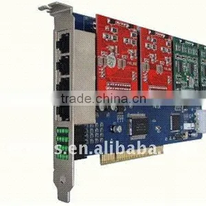 8 Channels FXS/FXO Analog Asterisk PCI Card thumbnail-1