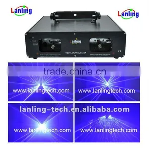 Double Blue 450nm DPSS dj Disco Party Laser Stage Lighting thumbnail-1