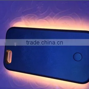 2016 the Latest Products LED Flashing Mobile Phone Case Lights up Face Case for Iphone 6/6 Plus Flash Light Case Cover thumbnail-4