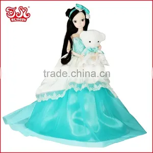 Kurhn Chinese Fashion Bride Doll Toy Wedding Gift thumbnail-2