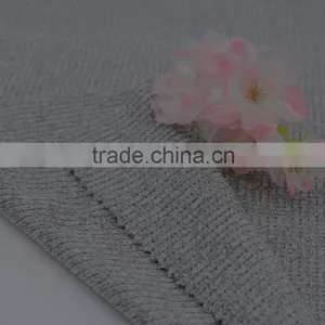 New Products 2016 Yarn Dyed Rib Polyester Fabric Hacci Knit Fabric thumbnail-1