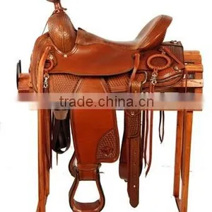 2016 Custom Trail Saddle - Trail Saddle in Brown Colour thumbnail-1