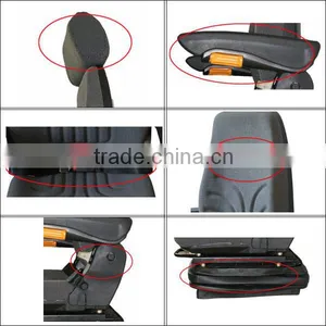 Luxury Grammer Style Bus Seat With Fabric or PVC Cover(YS18) thumbnail-3
