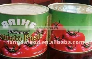 Tinned Tomato Paste 28-30% Top Quality thumbnail-1