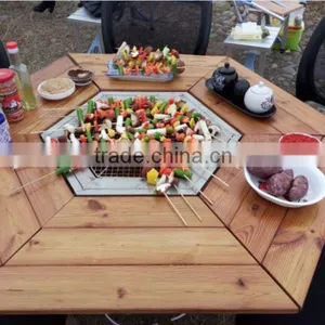 High Quality China Manufacturer AR-20161044 Far BBQ Grill Round Table thumbnail-2