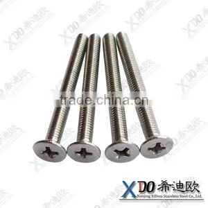 Alloy A286/GH2132 EN1.4980 Stainless Steel Self Tapping Screw Made in China M10*30 thumbnail-5