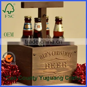 Europe Customized Wooden Beer Crates for Bars thumbnail-1