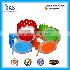 Full Color ABS ISO14443A Chip Passive 13.56Mhz Wristband thumbnail-4