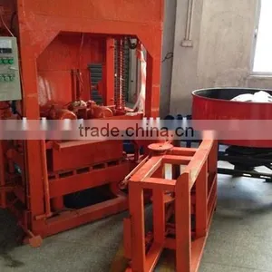 Fully Automatic Cement/ Concrete Unburned Brick Machine QTJ4-26A Guangzhou Supply thumbnail-3