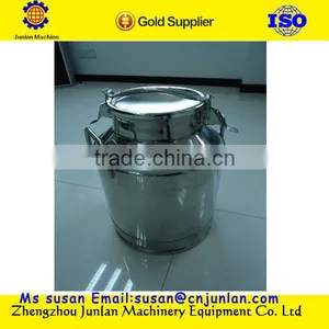 High Quality Different Liters Milk Transporting Stainless Steel Milk Pail thumbnail-1