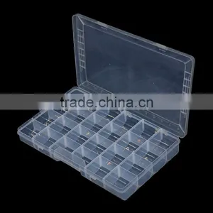 24case Plastic Box,Jewelry Box,Bead Case,Pill Case,Sundries Box thumbnail-1