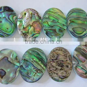 Oval Shaped Abalone Cabochon thumbnail-1