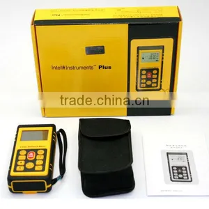 Digital 100M Laser Range Finder Distance Meter/ w/ +/-2mm Accuracy Length, Area, Volume, Width, Clearance, Pythagorean Theorem thumbnail-2