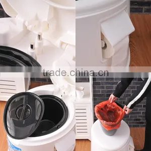 Upgraded New Plastic Adult Potty Chair thumbnail-6