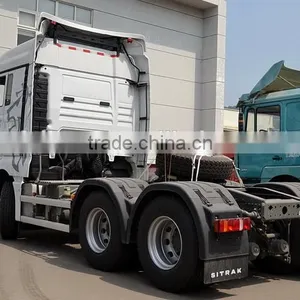 CNHTC Manufacturer Sinotruk SITRAK C7H 440hp 6x4 Tractor Trailer Truck thumbnail-3