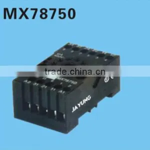 HEIGHT Hot Sale MX78750 Relay Socket /11 Pin Relay Socket/Socket for Relay With High Quality Factory Price thumbnail-1