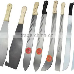 the Good Quality Carbon Garden Steel Machete With Wooden Handle thumbnail-3
