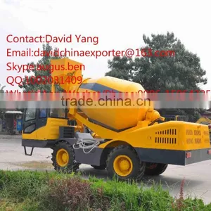 Samll Capacity Swing Drum Concrete Mixer Truck for Sale thumbnail-1