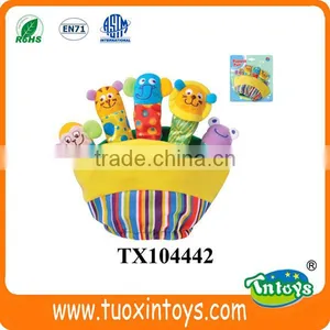 Soft Cute Plush Glove Puppet Safe Baby Animal Toy Sets thumbnail-5