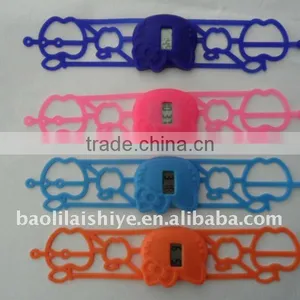 HOT!!! Promotional Fancy Silicone Hollow Watch thumbnail-1