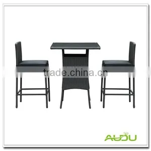 Coffee Shop Bar Furniture,Rattan Cafe Shop Bar Furniture thumbnail-1