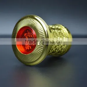 Wholesale Aluminium Bottle Cap With Red Crystal Stone thumbnail-2