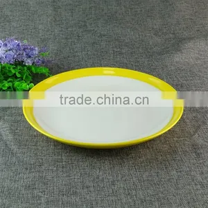 Wholesale White Round Porcelain Plate,Restaurant Ceramic Deep Dinner Plate Dish thumbnail-1