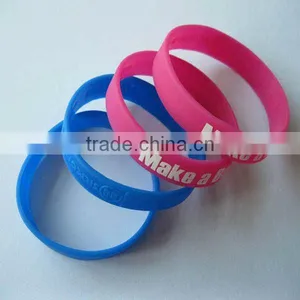 1C Printed Logo on Silicone Bracelet or Wristband thumbnail-1