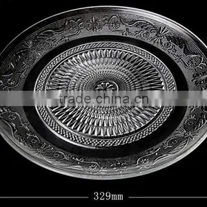 Hot Selling Clean Glass Plate for Fruit Glass Plate thumbnail-2