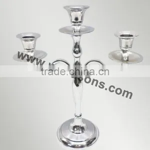 ALUMINIUM CANDELABRA 5 LIGHT FOR WEDDING DECORATION thumbnail-2