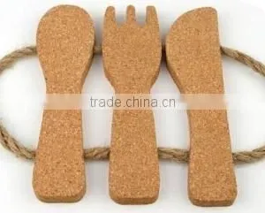 Fashional Stain Resistant Cork Kitchen Tableware Pads Table Mat+ thumbnail-2