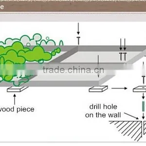 Wholesale 40*60cm Fake Boxwood Grass Plastic Artificial Curtain Home Garden Grass thumbnail-2