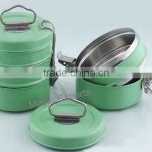 Stainless Steel Tiffin - Color (Powder Coating) thumbnail-1
